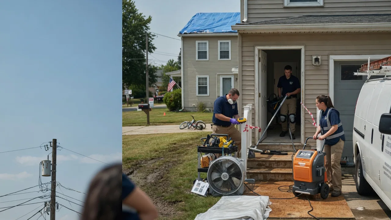 Water Damage Repair in Oakley, ID near me